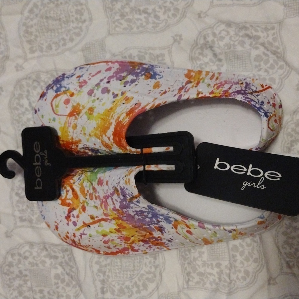 NEW Bebe Girls Toddler Girls Slip Ons size 9/10